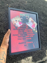 Load image into Gallery viewer, Music/Memorial Plaque (with frame)