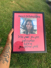 Load image into Gallery viewer, Music/Memorial Plaque (with frame)