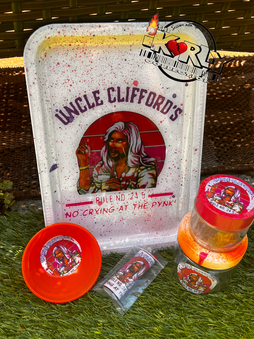 Full Custom Rolling Tray Set