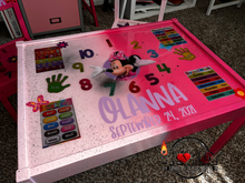 Load image into Gallery viewer, Pre-K Learning Table and Chair Set
